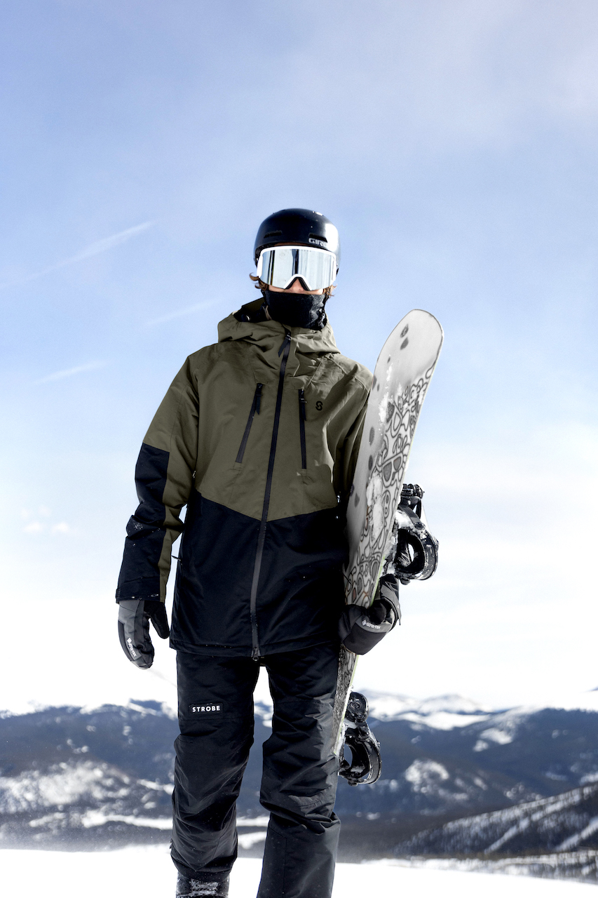 Lynx Skijacke Olive Green - Herren