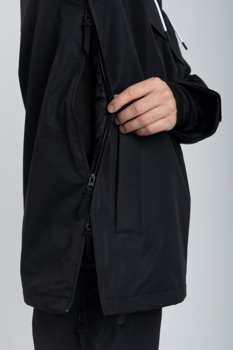 3-Wege-Belüftungsreißverschluss für volle Flexibilität