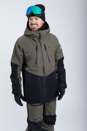 Lynx Skijacke Olive Green - Herren