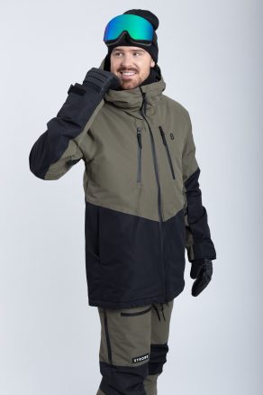 Lynx Skijacke Olive Green - Herren
