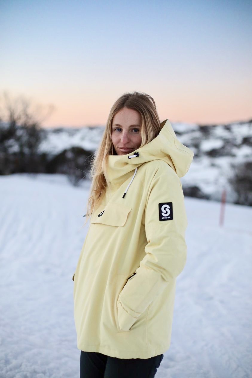Halo Skijacke Lt Yellow - Damen