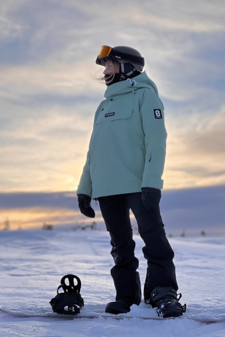 Halo Skijacke Dusty Green - Damen