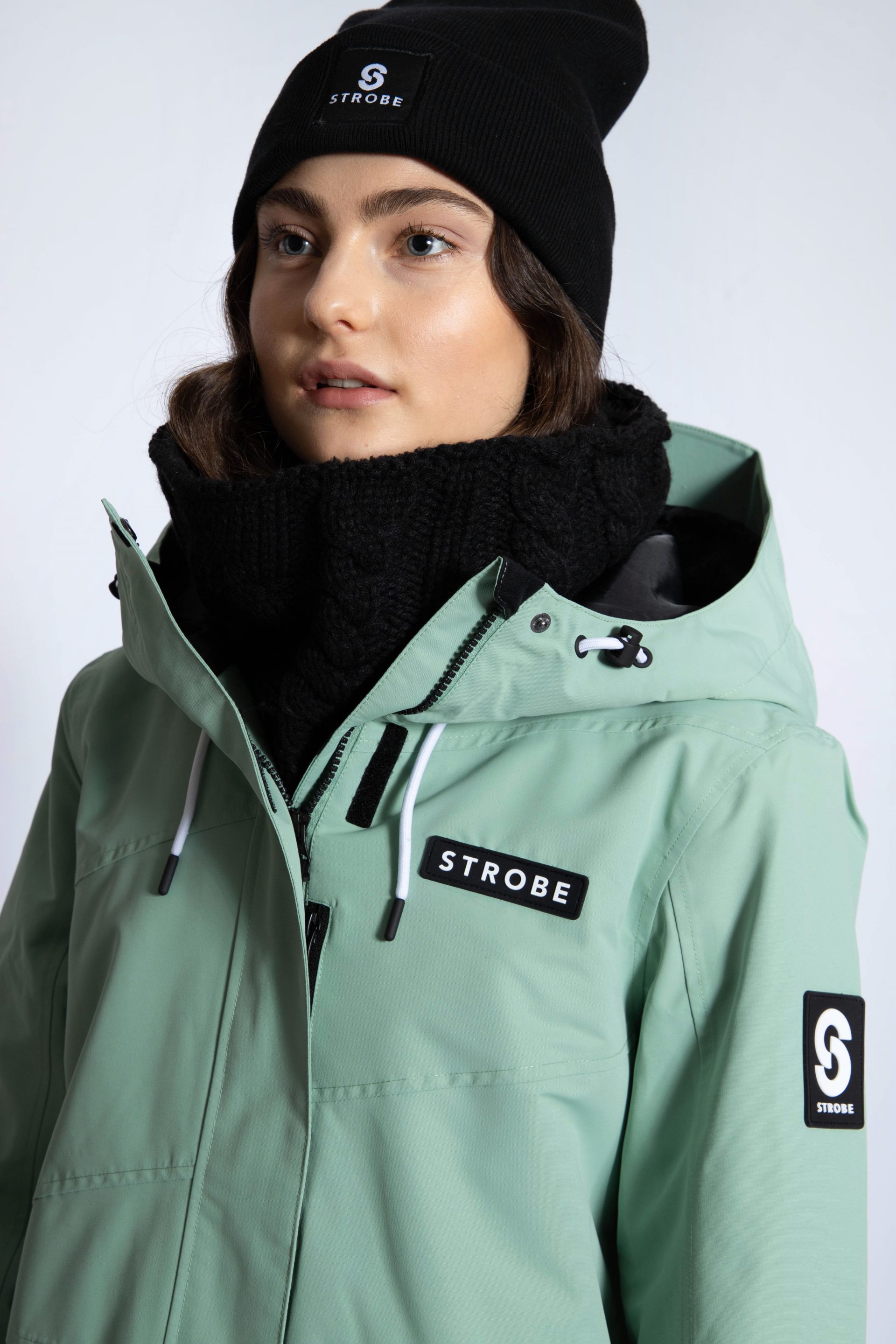 Aura Skijacke Dusty Green - Damen