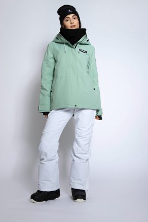 Aura Skijacke Dusty Green - Damen