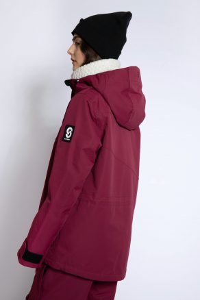 Aura Skijacke Burgundy - Damen