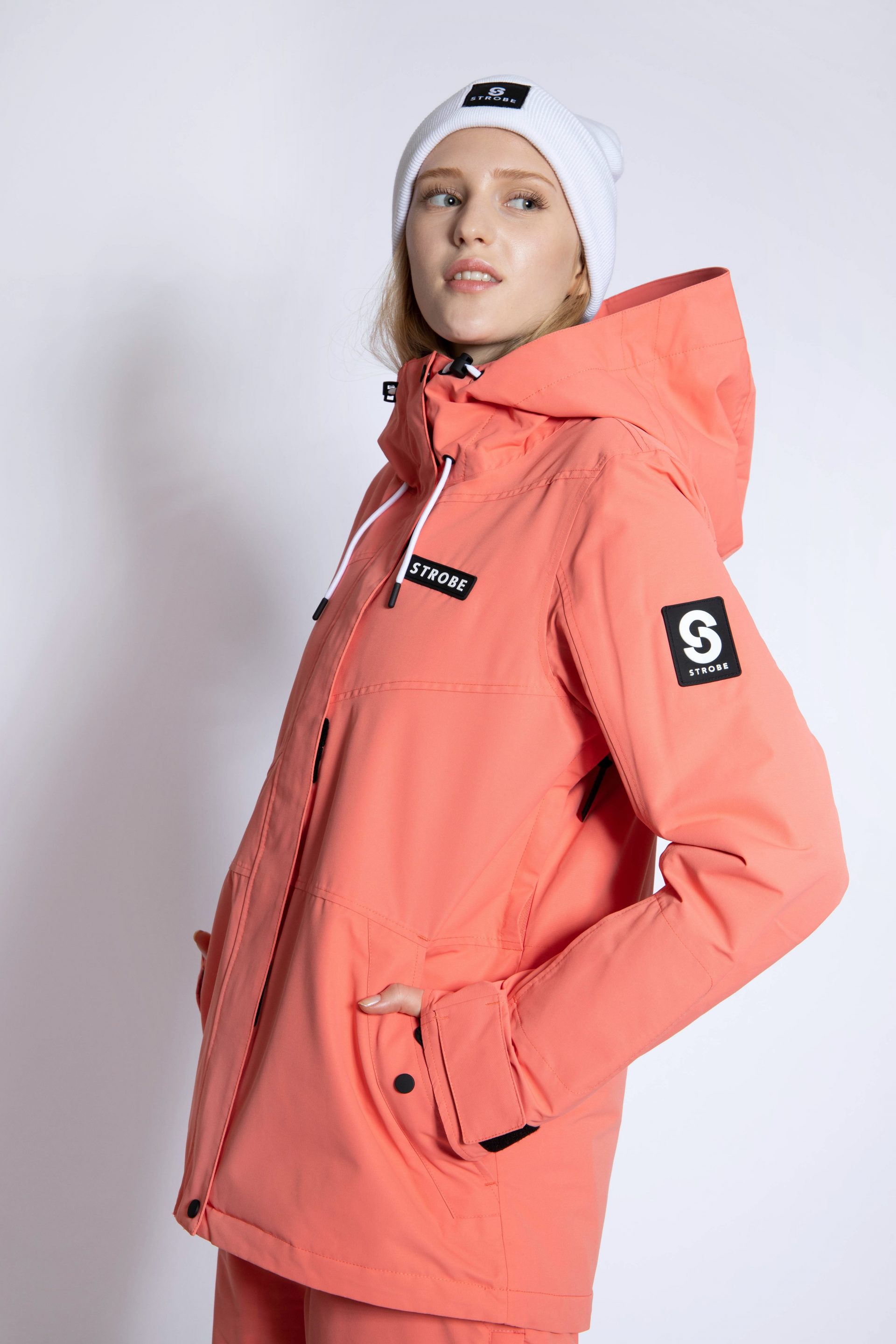 Aura Skijacke Coral - Damen