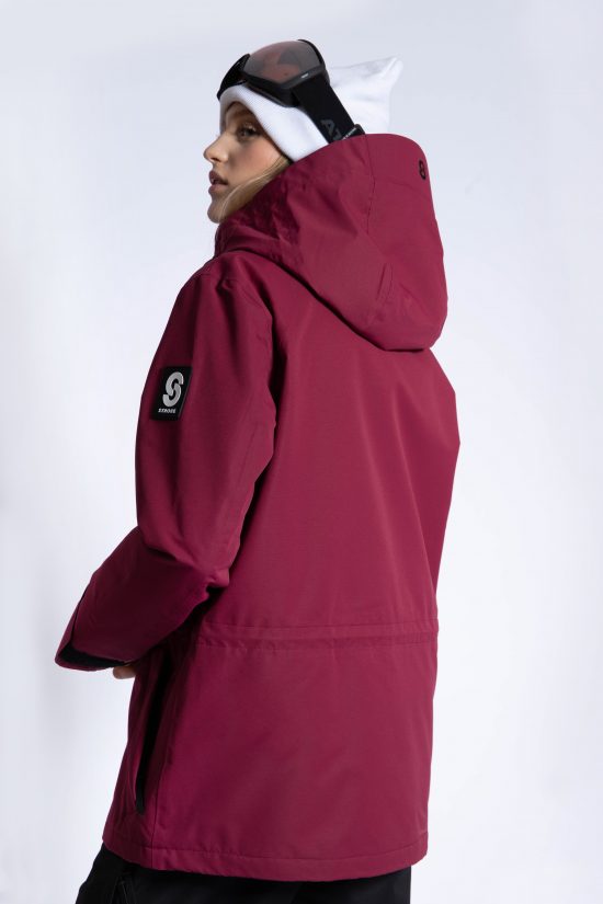 Felicity Skijacke Burgundy - Damen