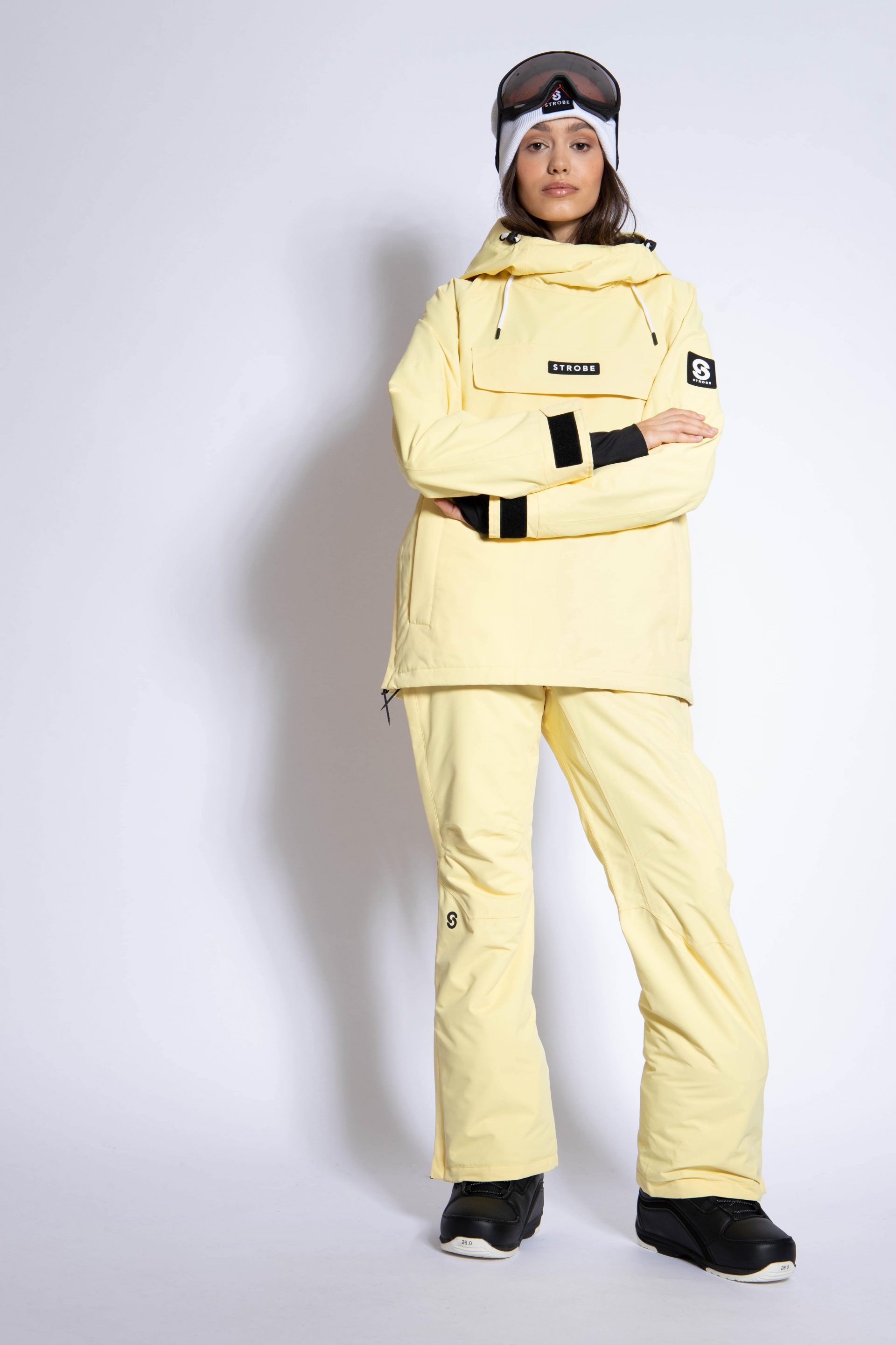 Halo Skijacke Lt Yellow - Damen
