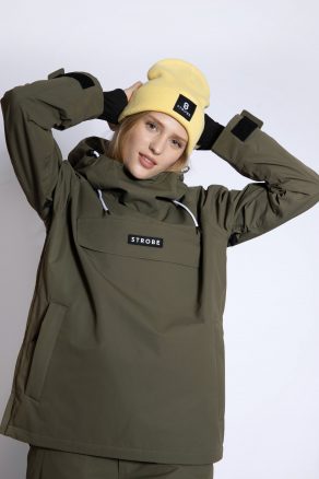 Halo Skijacke Olive Green - Damen