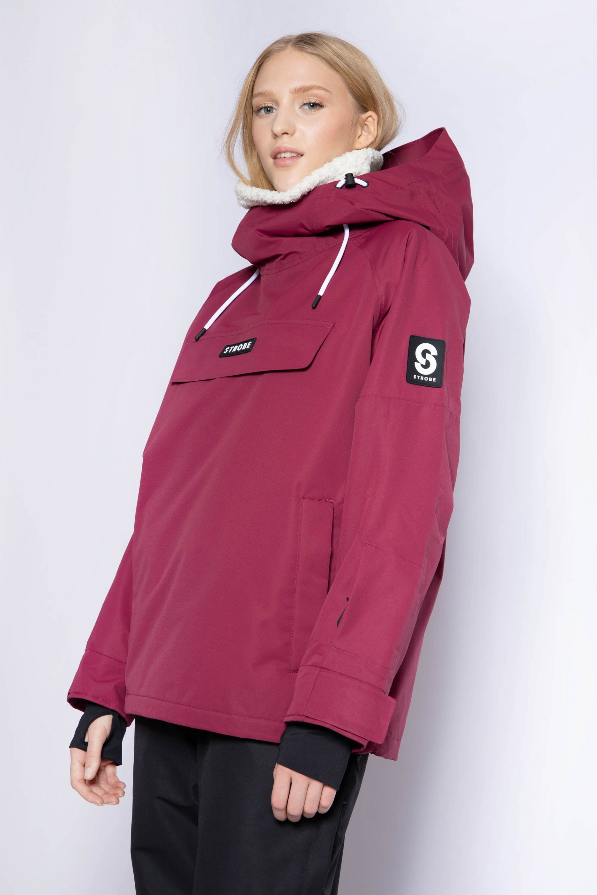 Halo Skijacke Burgundy - Damen