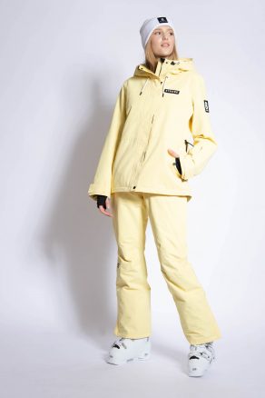 Aura Skijacke Lt Yellow - Damen