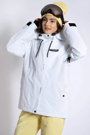 Renewed - Aura Ski Jacket White - Medium - Women's