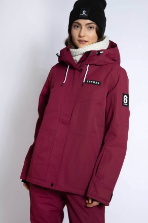 Aura Skijacke Burgundy - Damen