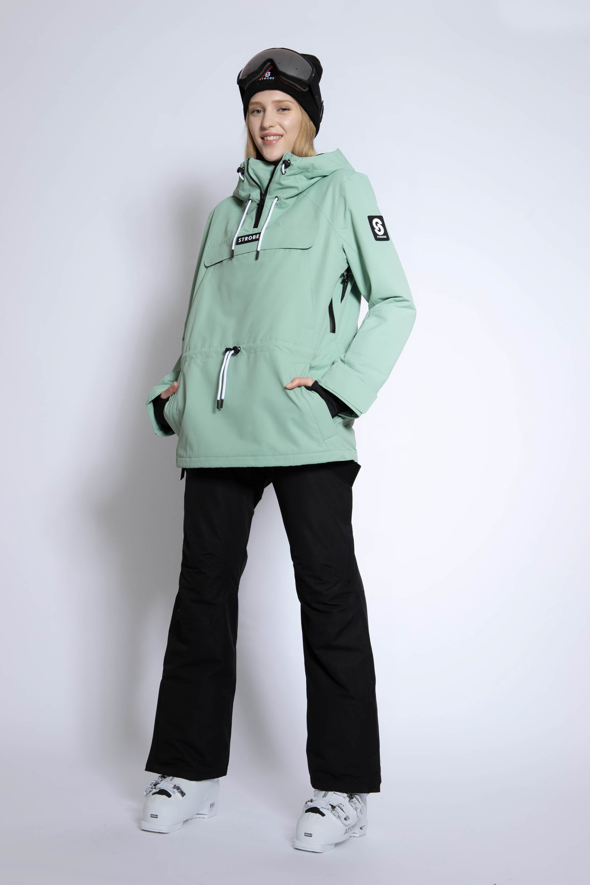 Felicity Skijacke Dusty Green - Damen