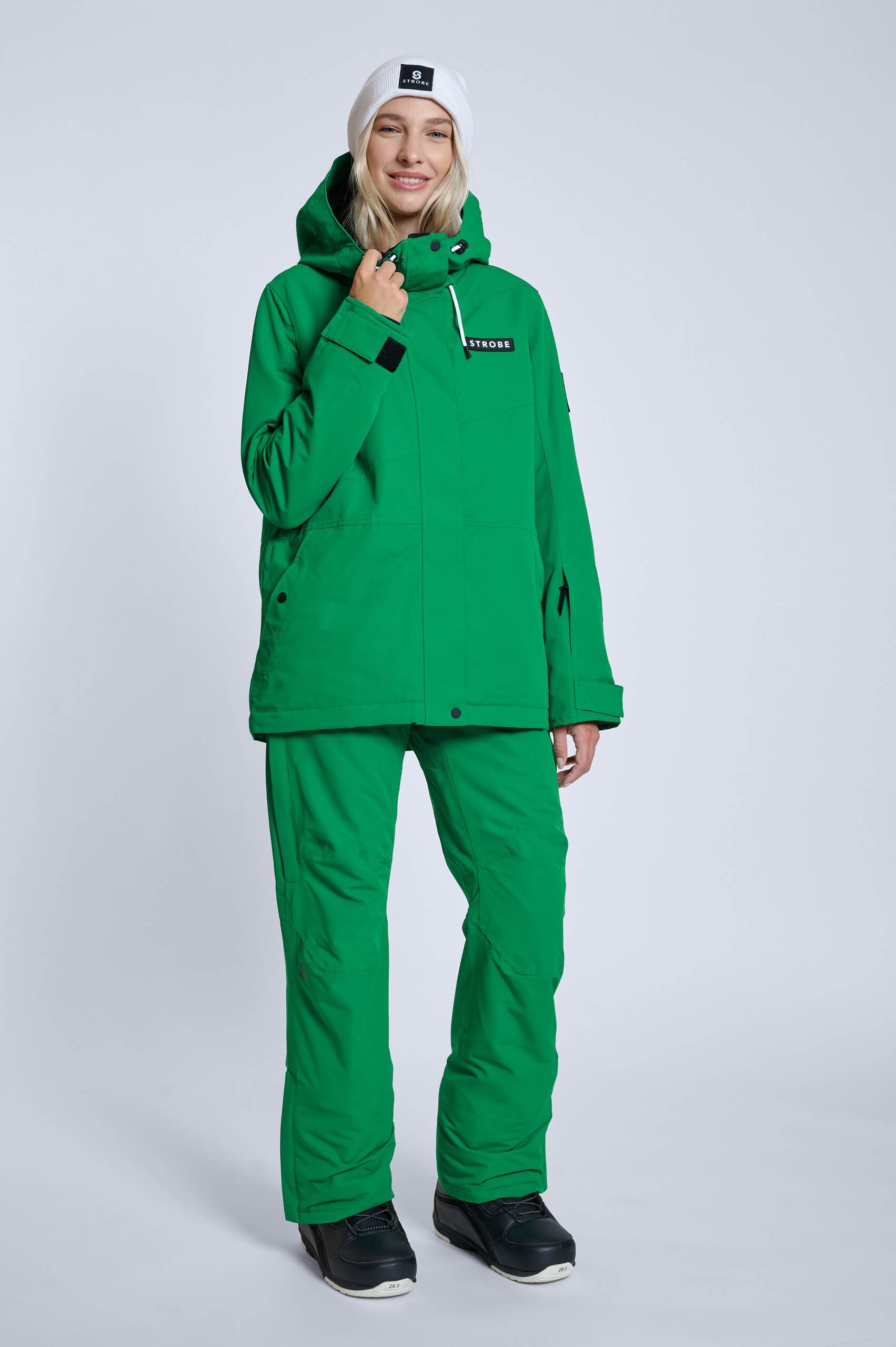 Aura Skijacke Kelly Green - Damen