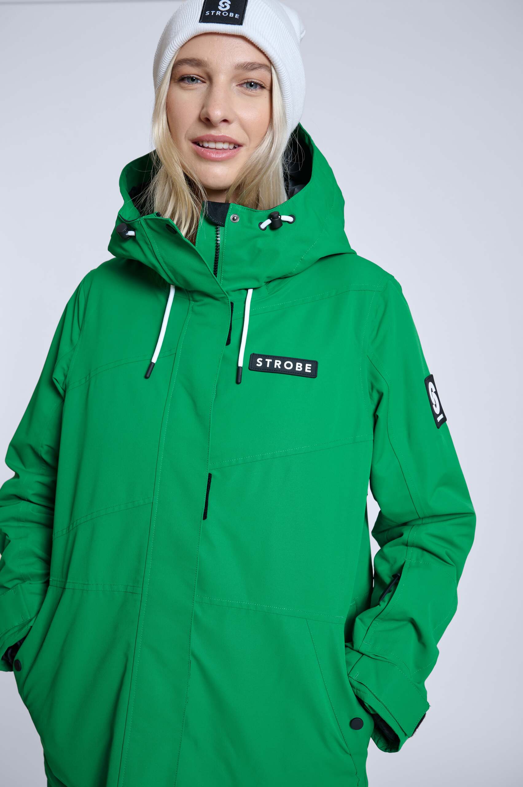 Aura Skijacke Kelly Green - Damen