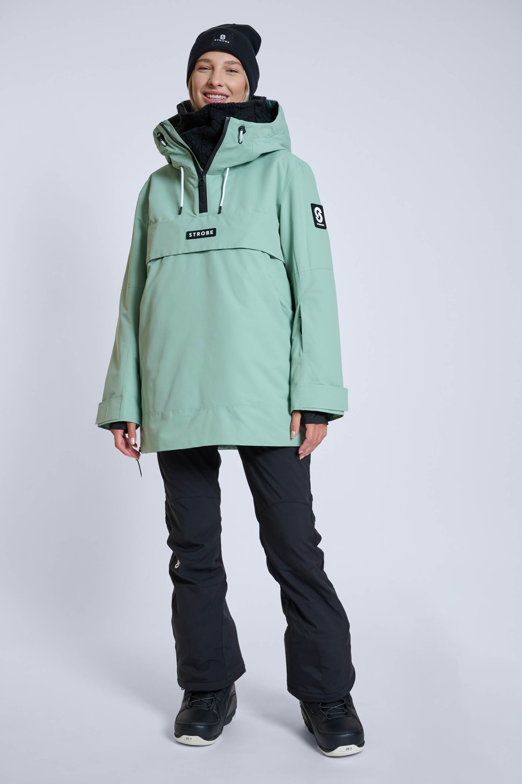 Luna Skijacke Dusty Green - Damen