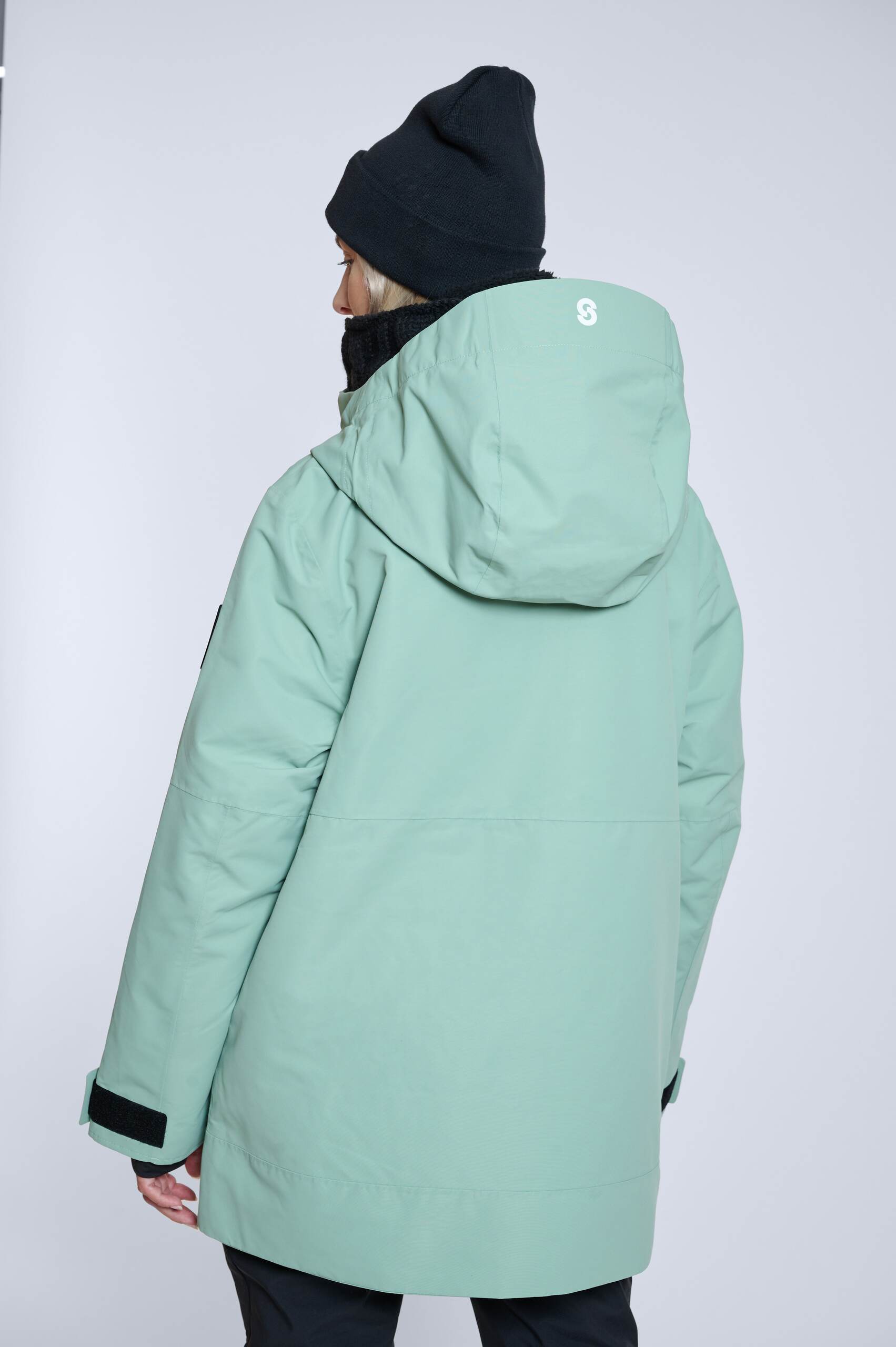 Luna Skijacke Dusty Green - Damen