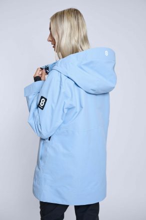 Luna Skijacke Serenity Blue - Damen