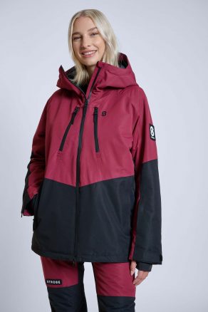 Lynx Skijacke Burgundy - Damen