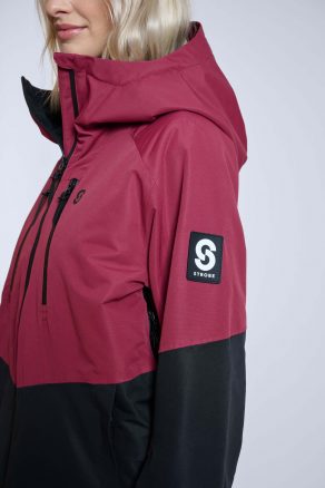Lynx Skijacke Burgundy - Damen