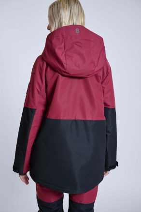 Lynx Skijacke Burgundy - Damen