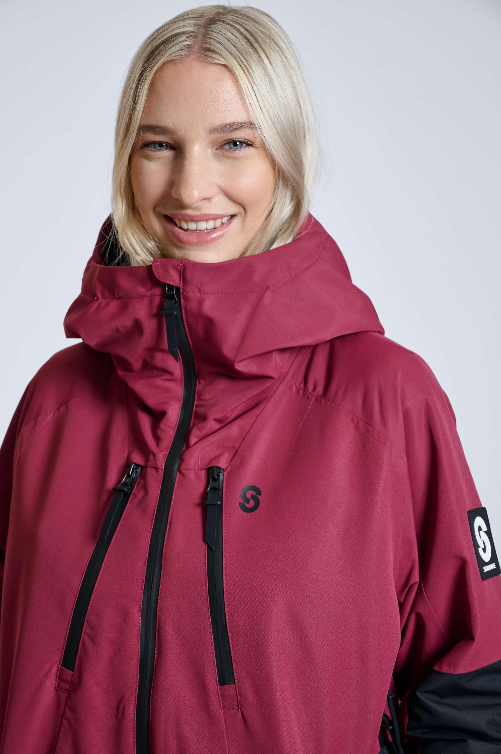 Lynx Skijacke Burgundy - Damen