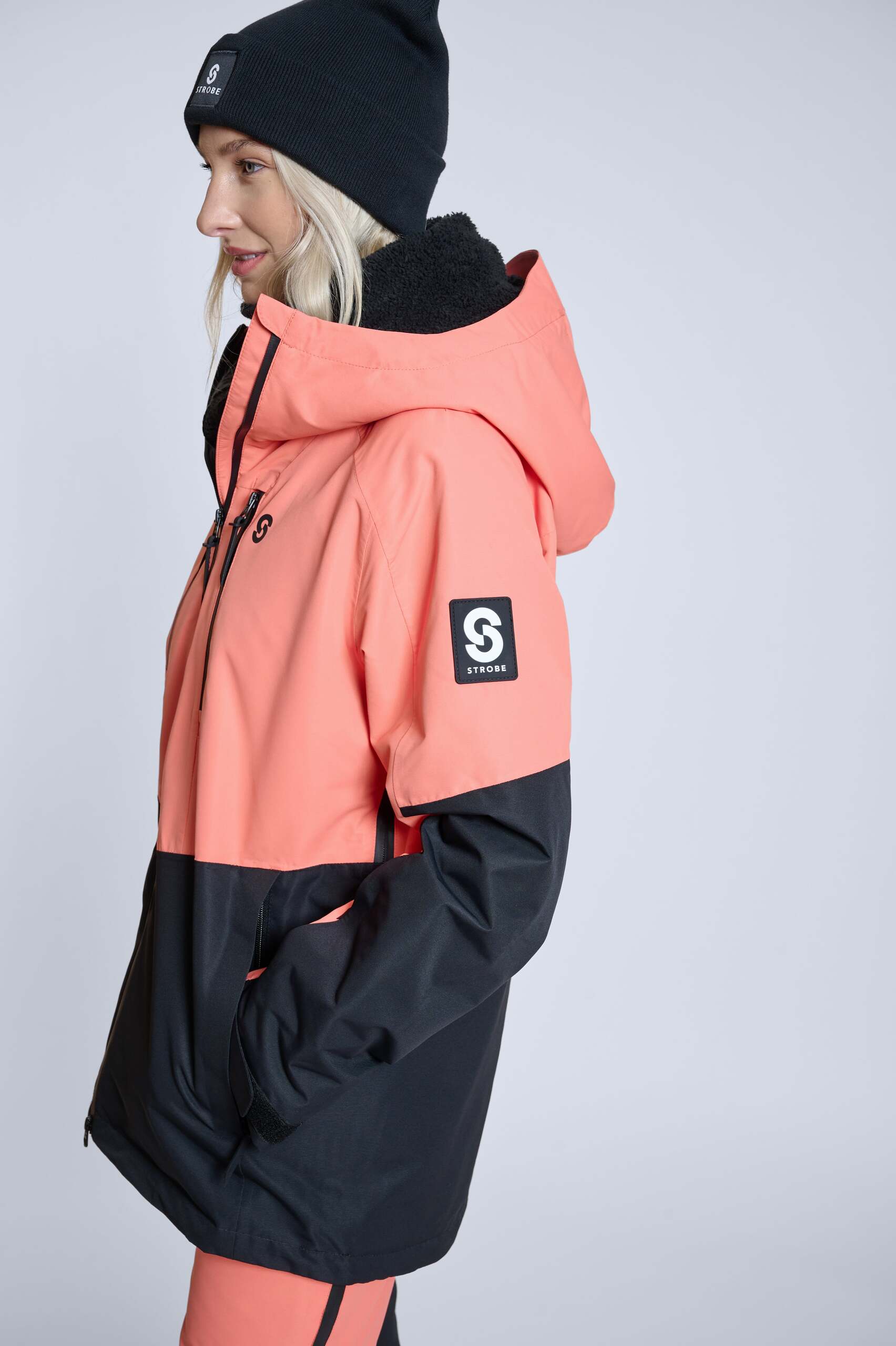 Lynx Skijacke Coral - Damen