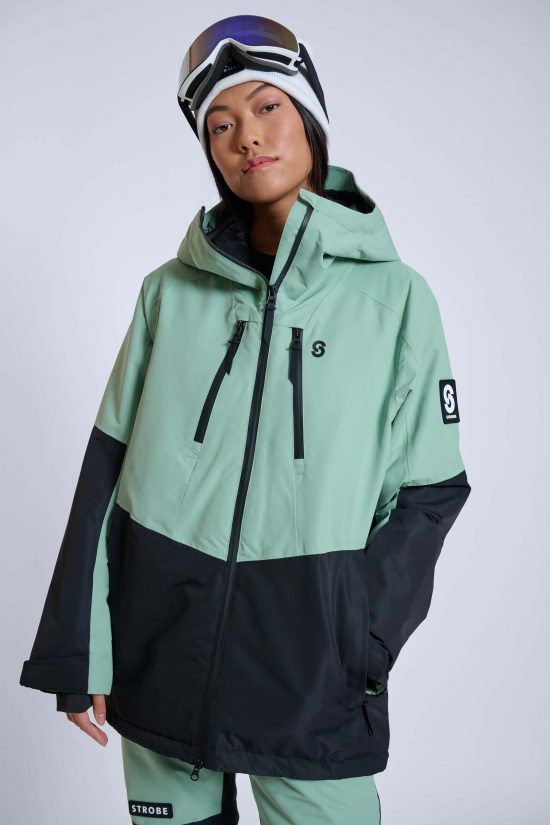 Lynx Skijacke Dusty Green - Damen